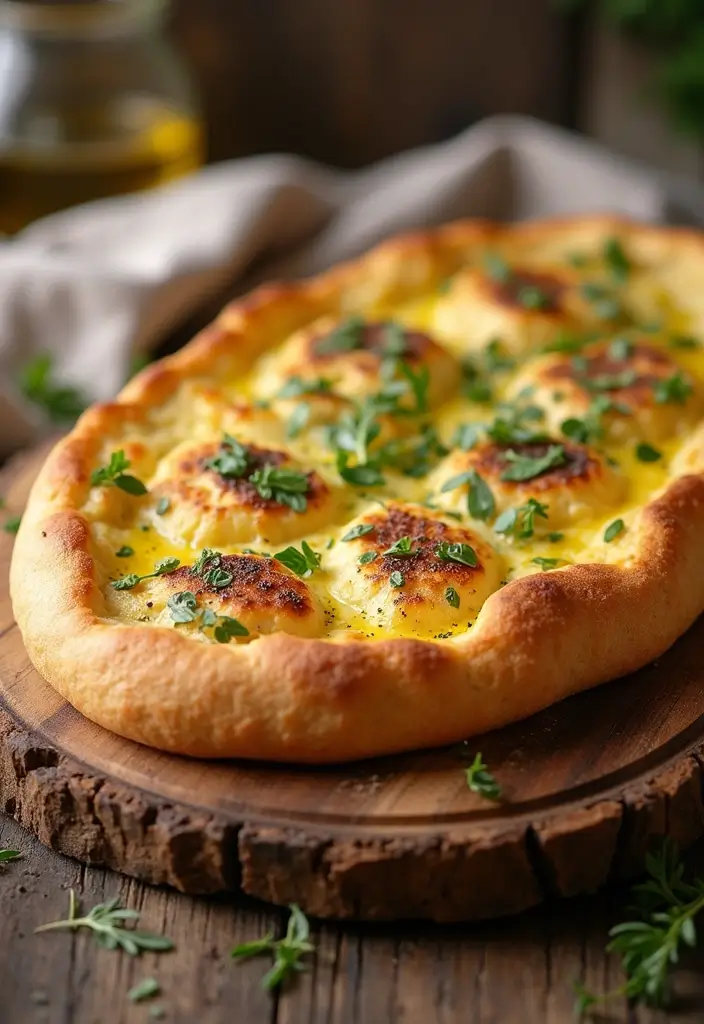 25 Appetizer Recipes with Pizza Dough That Everyone Will Love - 20. Pizza Dough Focaccia