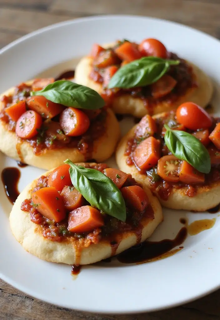 25 Appetizer Recipes with Pizza Dough That Everyone Will Love - 22. Pizza Dough Bruschetta