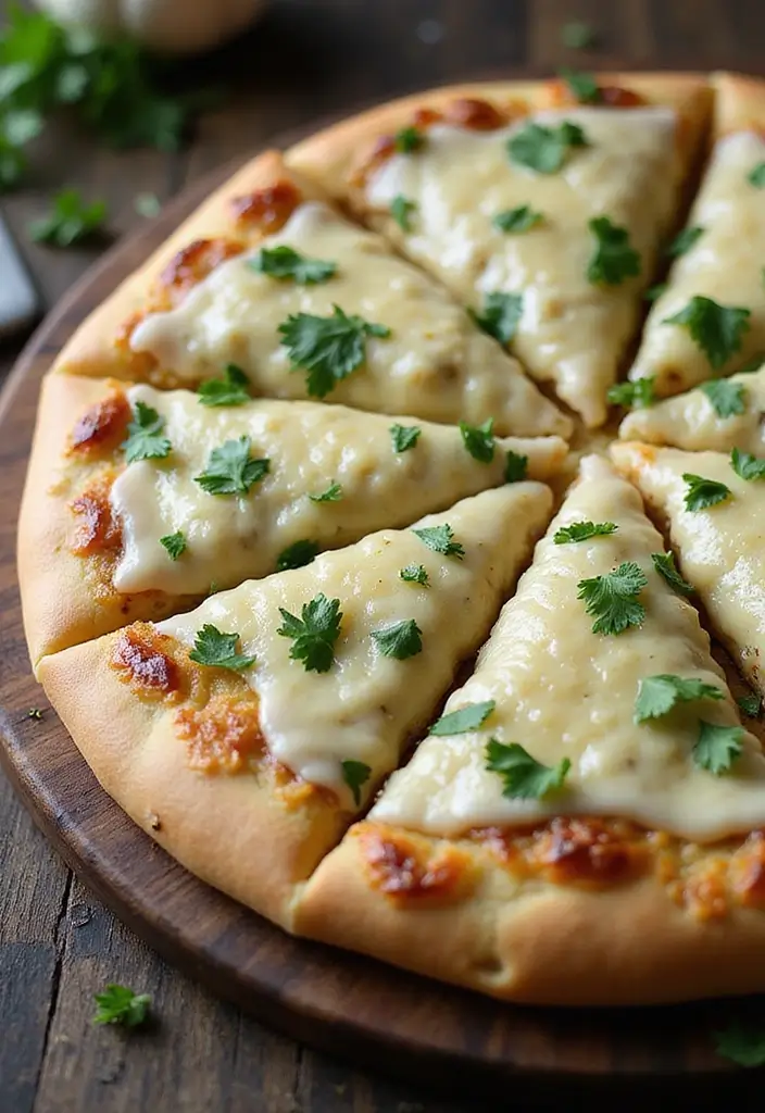 25 Betty Crocker Pizza Maker Recipes for Easy Family Meals 65 25 Betty Crocker Pizza Maker Recipes for Easy Family Meals - 11. White Garlic Pizza