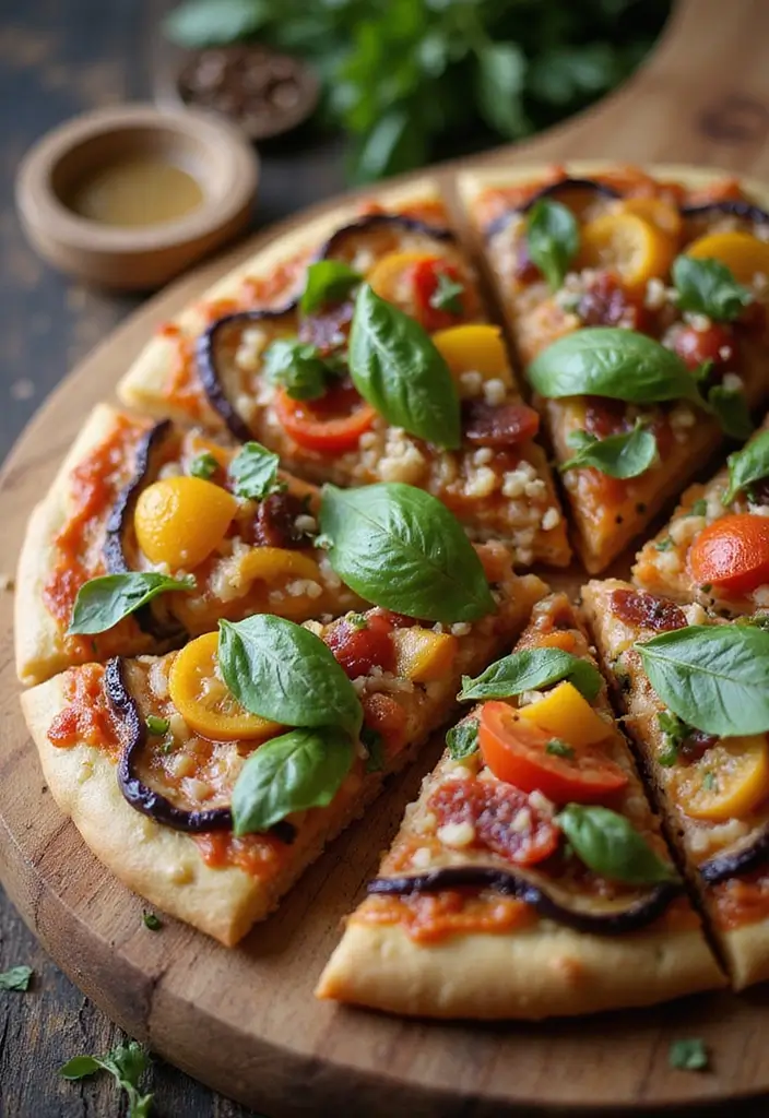 25 Clean Eating Pizza Recipes That Don’t Sacrifice Flavor - 14. Eggplant Pizza