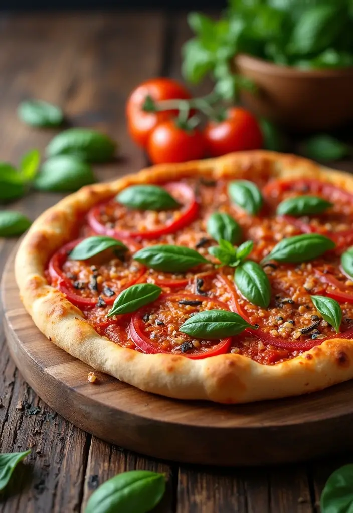 25 Clean Eating Pizza Recipes That Don’t Sacrifice Flavor - 17. Tomato Basil Pizza