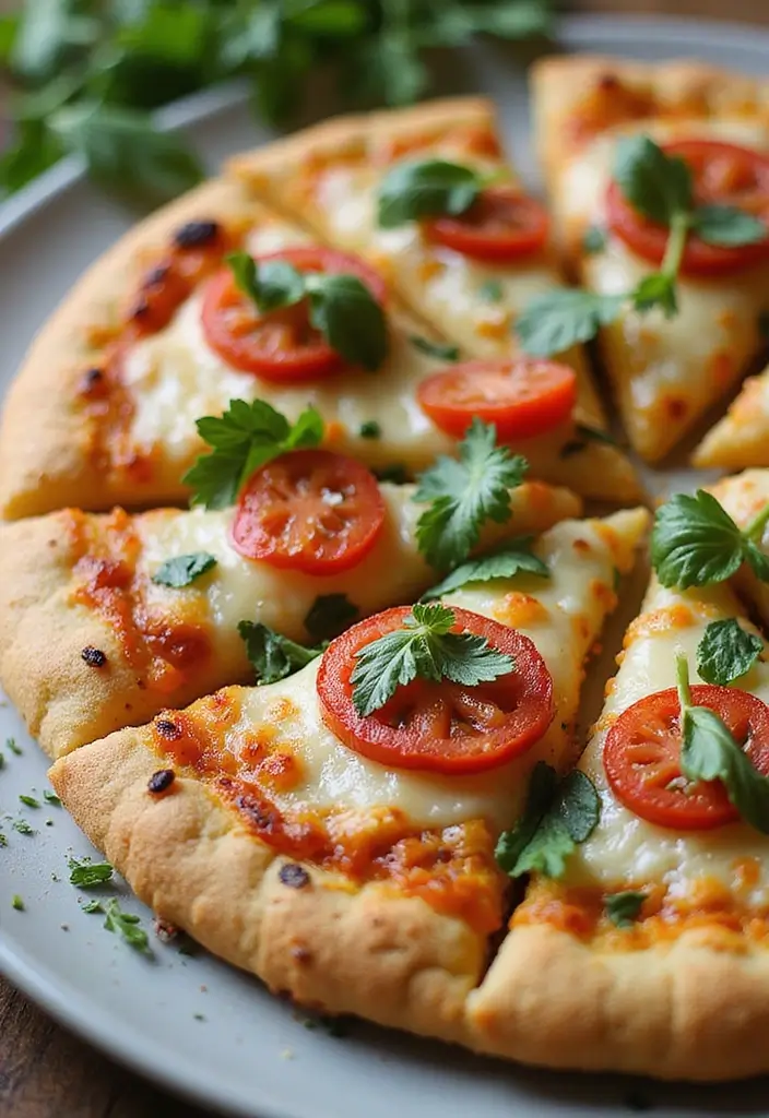 25 Clean Eating Pizza Recipes That Don’t Sacrifice Flavor - 2. Cauliflower Crust Pizza