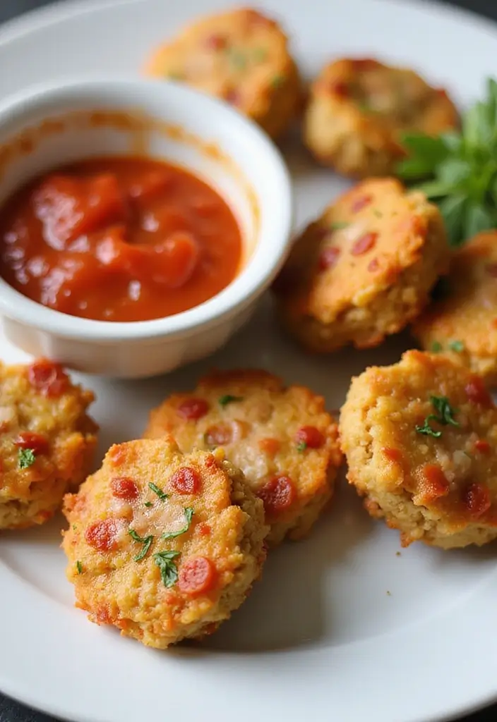 25 Clean Eating Pizza Recipes That Don’t Sacrifice Flavor - 24. Quinoa Pizza Bites