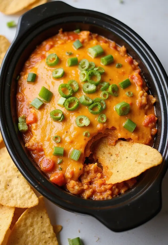 25 Creamy and Cheesy Crockpot Pizza Dip Recipes 140 25 Creamy and Cheesy Crockpot Pizza Dip Recipes - 22. Sweet Chili Chicken Pizza Dip
