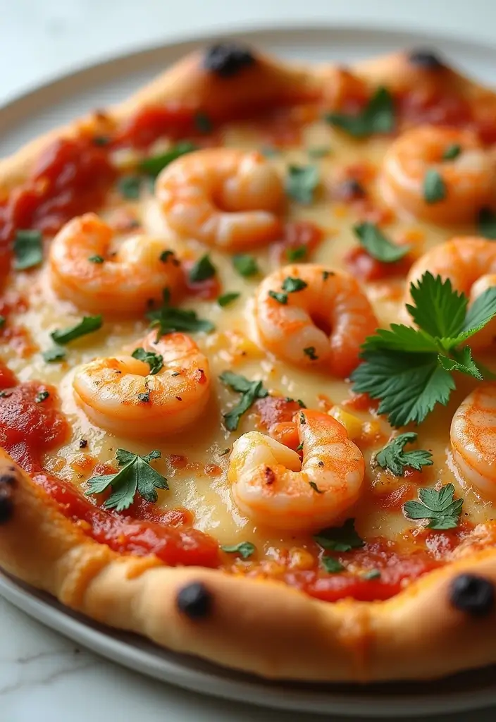 25 Easy Pizza Dinner Recipes for Busy Weeknights 90 25 Easy Pizza Dinner Recipes for Busy Weeknights - 14. Shrimp Scampi Pizza