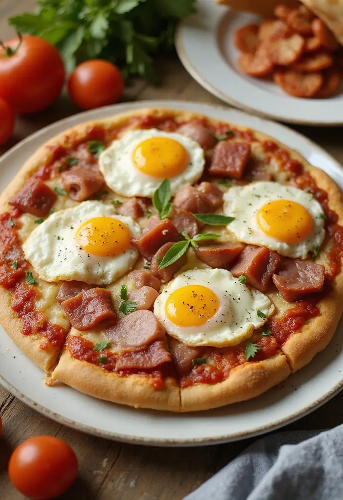25 Easy Pizza Dinner Recipes for Busy Weeknights 97 25 Easy Pizza Dinner Recipes for Busy Weeknights - 15. Breakfast Pizza