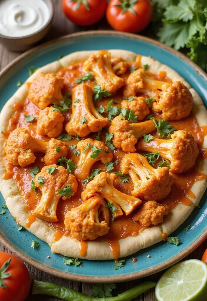 25 Easy Pizza Dinner Recipes for Busy Weeknights 41 25 Easy Pizza Dinner Recipes for Busy Weeknights - 7. Buffalo Cauliflower Pizza