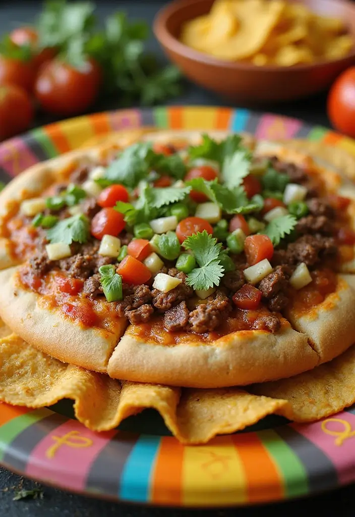 25 Easy Pizza Dinner Recipes for Busy Weeknights 55 25 Easy Pizza Dinner Recipes for Busy Weeknights - 9. Taco Pizza