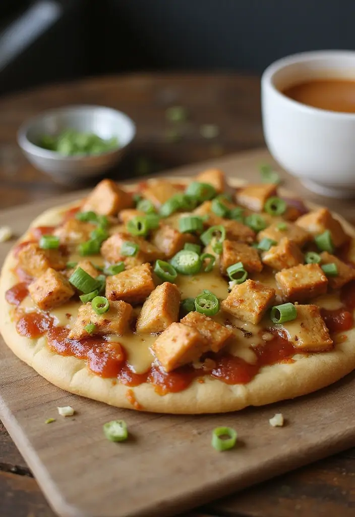 25 Garlic Naan Pizza Recipes for an Indian-Inspired Twist 133 25 Garlic Naan Pizza Recipes for an Indian-Inspired Twist - 21. Teriyaki Chicken Garlic Naan Pizza