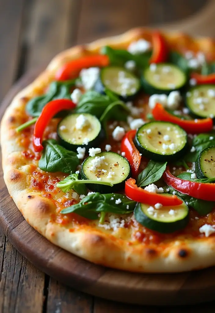 25 Garlic Naan Pizza Recipes for an Indian-Inspired Twist 27 25 Garlic Naan Pizza Recipes for an Indian-Inspired Twist - 5. Veggie Lovers Garlic Naan Pizza