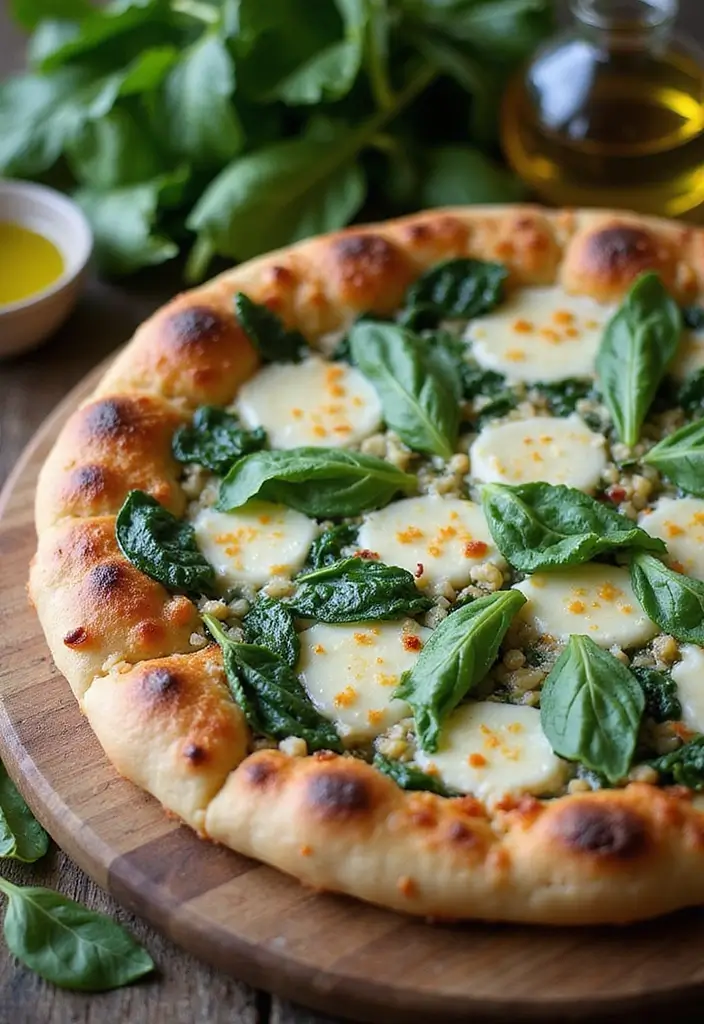 25 Halo Pizza Oven Recipes That Deliver Perfect Results 71 25 Halo Pizza Oven Recipes That Deliver Perfect Results - 11. Spinach and Ricotta Pizza