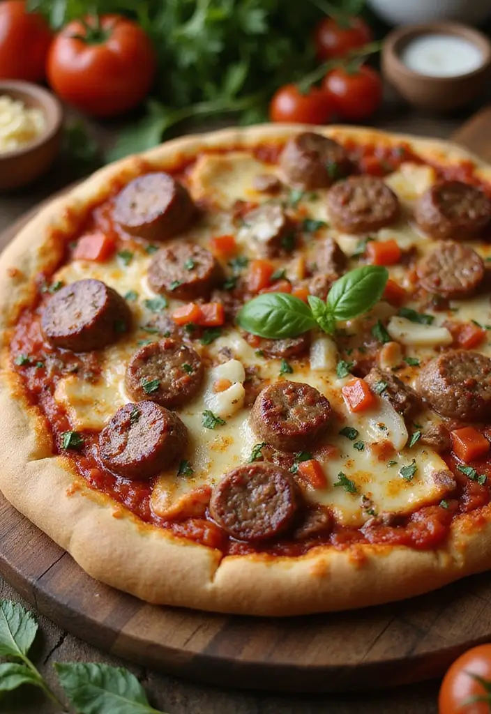 25 Halo Pizza Oven Recipes That Deliver Perfect Results 95 25 Halo Pizza Oven Recipes That Deliver Perfect Results - 15. Spicy Italian Sausage Pizza