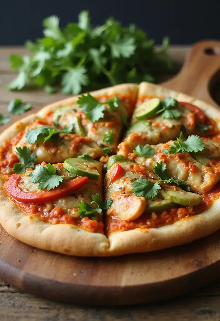 25 Halo Pizza Oven Recipes That Deliver Perfect Results 116 25 Halo Pizza Oven Recipes That Deliver Perfect Results - 18. Thai Chicken Pizza