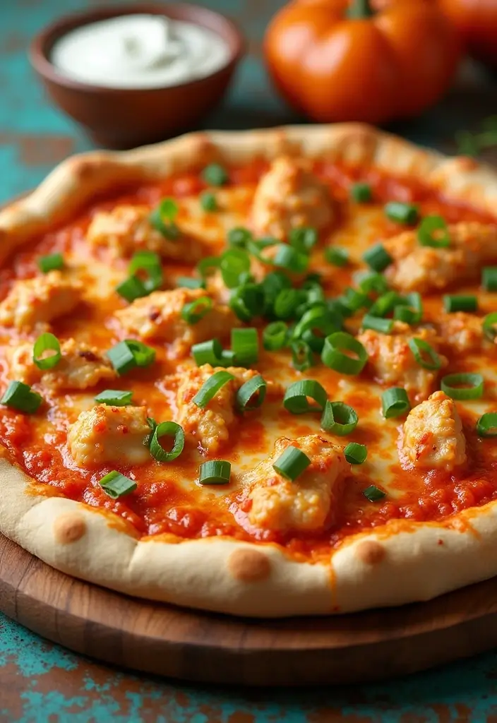 25 Halo Pizza Oven Recipes That Deliver Perfect Results 50 25 Halo Pizza Oven Recipes That Deliver Perfect Results - 8. Buffalo Chicken Pizza