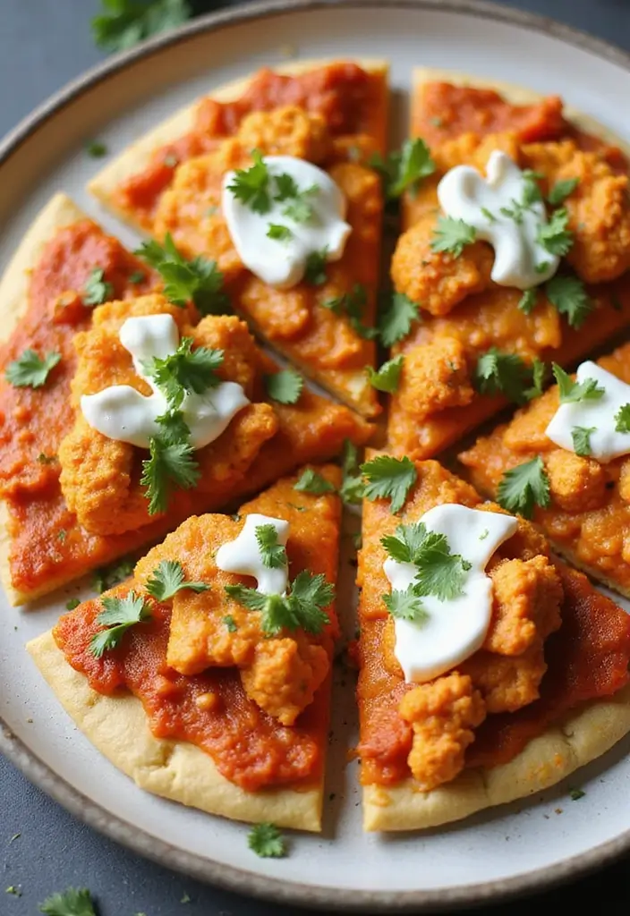 25 Keto Flatbread Pizza Recipes for Low Carb Lovers 60 25 Keto Flatbread Pizza Recipes for Low Carb Lovers - 10. Buffalo Cauliflower Flatbread Pizza