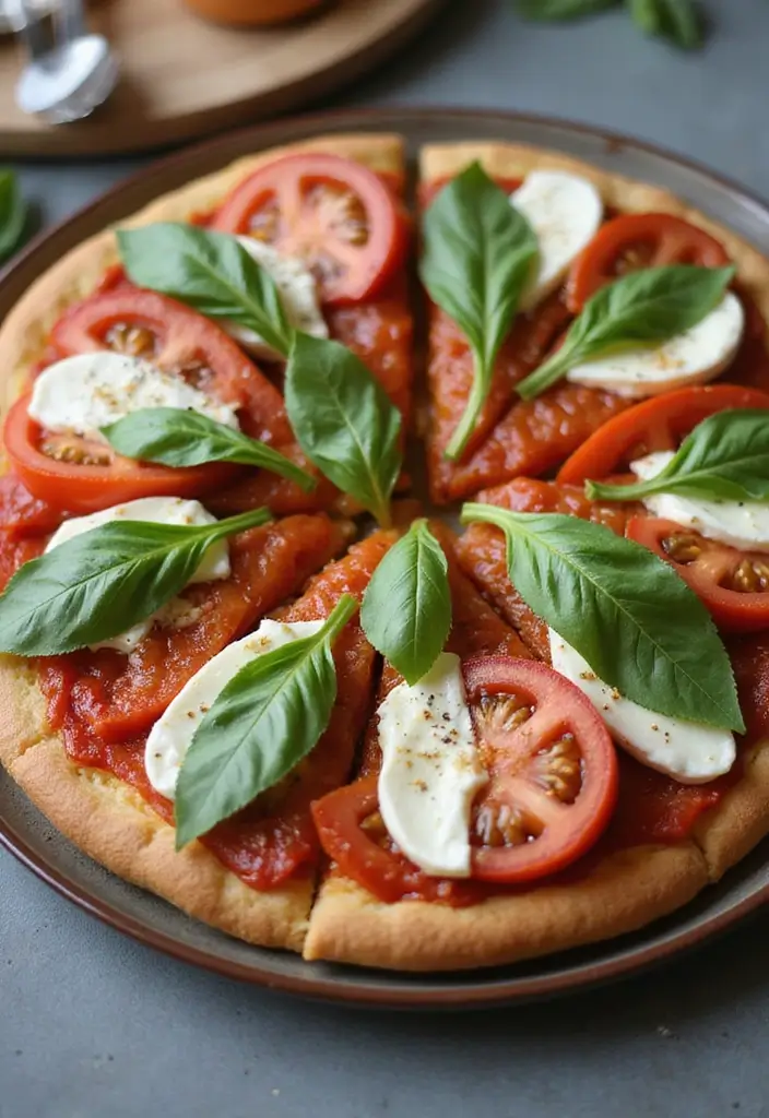 25 Keto Flatbread Pizza Recipes for Low Carb Lovers 89 25 Keto Flatbread Pizza Recipes for Low Carb Lovers - 15. Caprese Flatbread Pizza