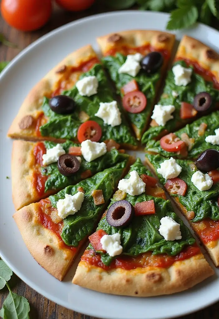 25 Keto Flatbread Pizza Recipes for Low Carb Lovers 39 25 Keto Flatbread Pizza Recipes for Low Carb Lovers - 7. Greek Flatbread Pizza