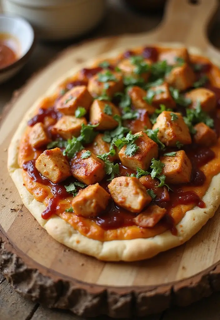 25 Keto Flatbread Pizza Recipes for Low Carb Lovers 46 25 Keto Flatbread Pizza Recipes for Low Carb Lovers - 8. BBQ Chicken Flatbread Pizza