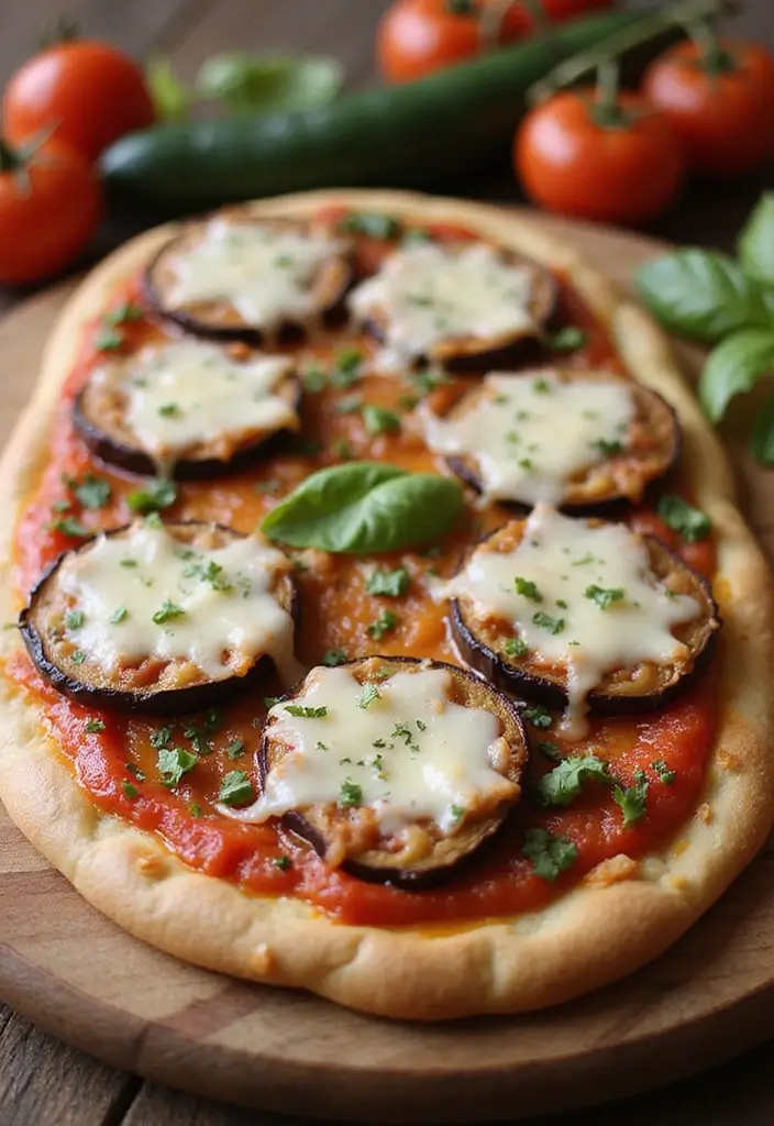 25 Naan Pizza Recipes for Quick Weeknight Meals 138 25 Naan Pizza Recipes for Quick Weeknight Meals - 22. Eggplant and Tomato Naan Pizza