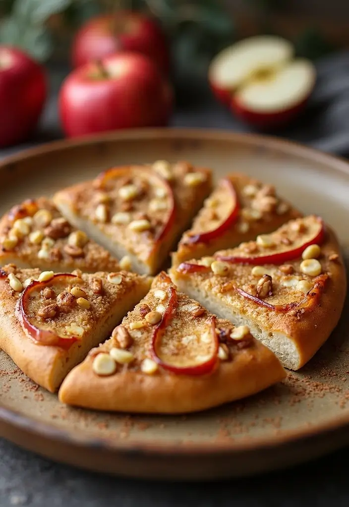 25 Naan Pizza Recipes for Quick Weeknight Meals 152 25 Naan Pizza Recipes for Quick Weeknight Meals - 24. Apple and Cinnamon Naan Dessert Pizza
