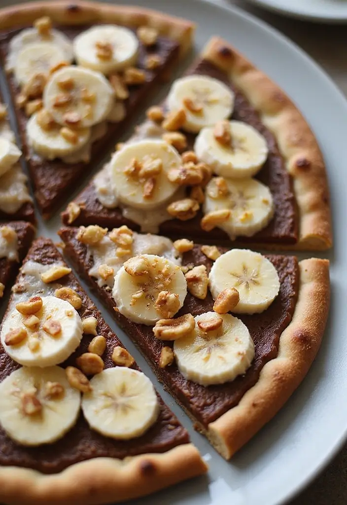 25 Naan Pizza Recipes for Quick Weeknight Meals 159 25 Naan Pizza Recipes for Quick Weeknight Meals - 25. Chocolate Hazelnut Naan Dessert Pizza
