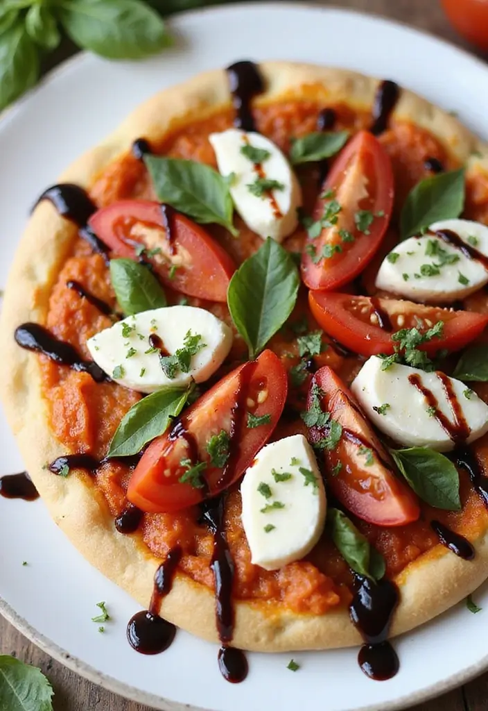 25 Naan Pizza Recipes for Quick Weeknight Meals 27 25 Naan Pizza Recipes for Quick Weeknight Meals - 5. Caprese Naan Pizza