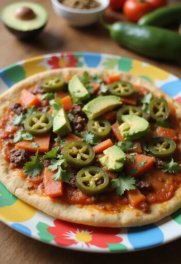 25 Naan Pizza Recipes for Quick Weeknight Meals 53 25 Naan Pizza Recipes for Quick Weeknight Meals - 9. Mexican-Inspired Naan Pizza