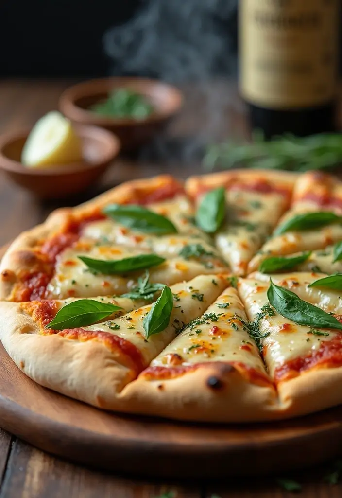 25 Ninja Pizza Oven Recipes for Fast and Crispy Perfection 95 25 Ninja Pizza Oven Recipes for Fast and Crispy Perfection - 15. Vegan Garlic and Herb Pizza