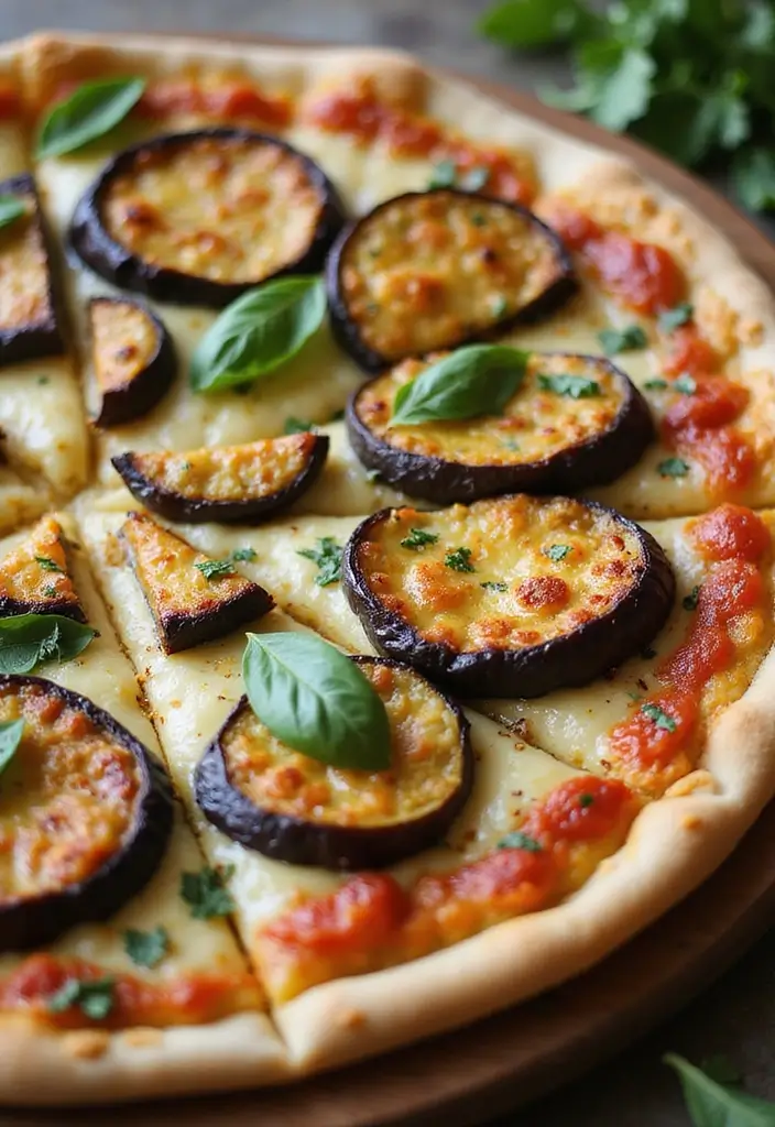 25 Ninja Pizza Oven Recipes for Fast and Crispy Perfection 109 25 Ninja Pizza Oven Recipes for Fast and Crispy Perfection - 17. Vegan Eggplant Pizza