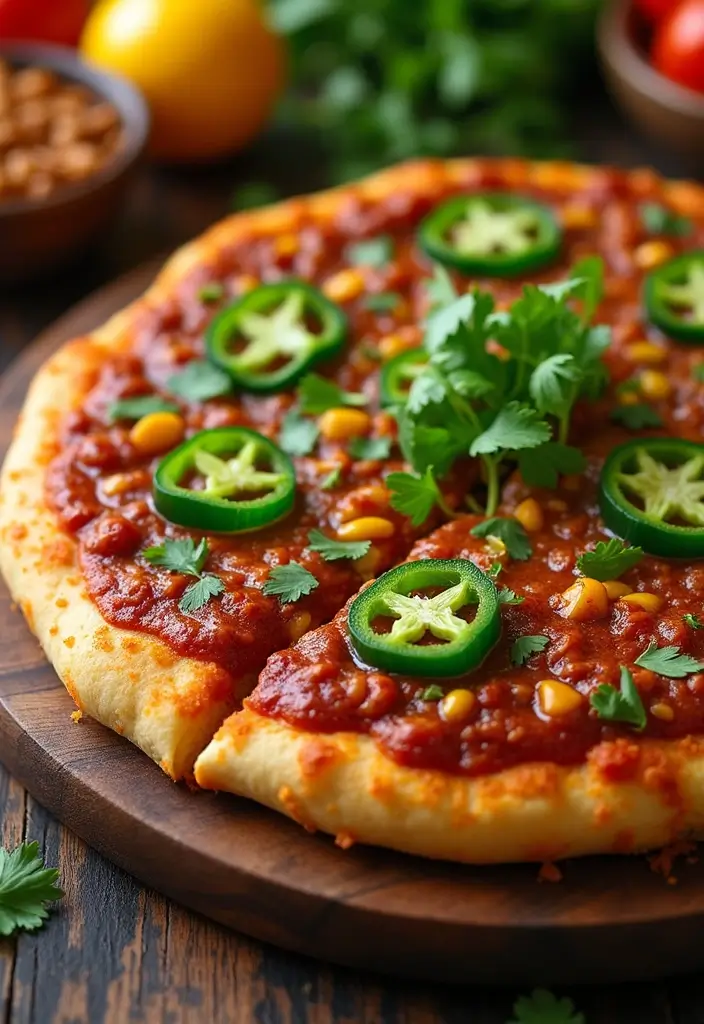 25 Ninja Pizza Oven Recipes for Fast and Crispy Perfection 151 25 Ninja Pizza Oven Recipes for Fast and Crispy Perfection - 23. Vegan Chili Pizza