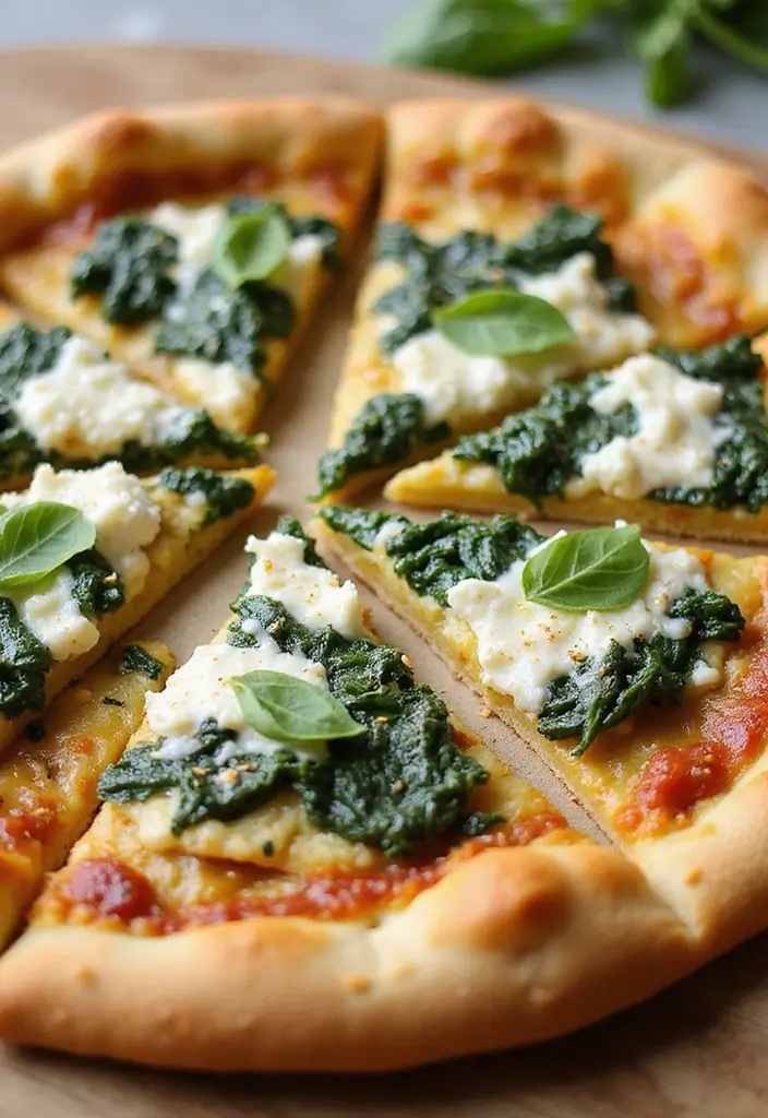 25 Ninja Pizza Oven Recipes for Fast and Crispy Perfection 158 25 Ninja Pizza Oven Recipes for Fast and Crispy Perfection - 24. Vegan Ricotta and Spinach Stuffed Pizza