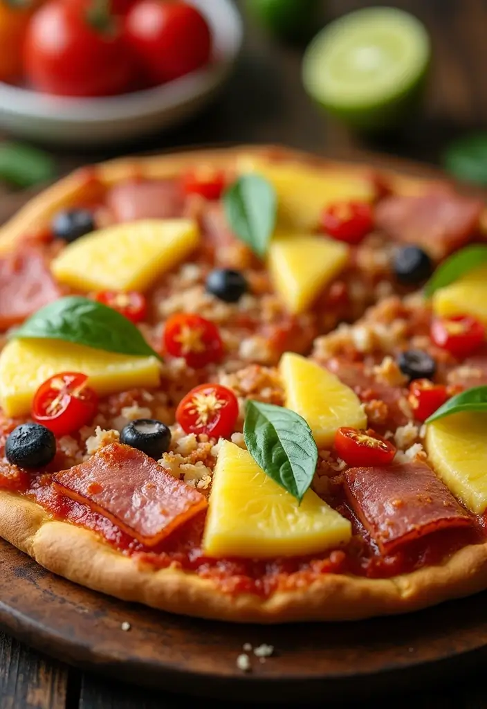 25 Ninja Pizza Oven Recipes for Fast and Crispy Perfection 165 25 Ninja Pizza Oven Recipes for Fast and Crispy Perfection - 25. Vegan Hawaiian Pizza
