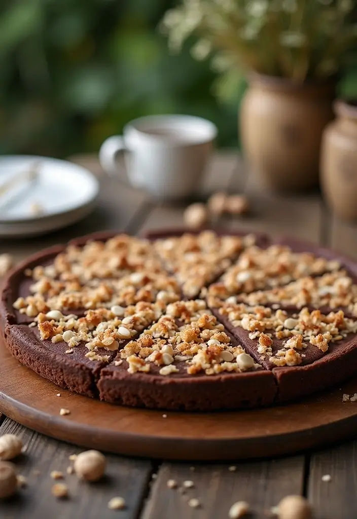 25 Outdoor Pizza Oven Dessert Recipes for Sweet Endings 71 25 Outdoor Pizza Oven Dessert Recipes for Sweet Endings 11. Chocolate Hazelnut Cheesecake Pizza