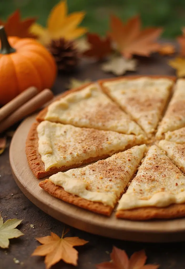 25 Outdoor Pizza Oven Dessert Recipes for Sweet Endings 78 25 Outdoor Pizza Oven Dessert Recipes for Sweet Endings 12. Pumpkin Spice Dessert Pizza