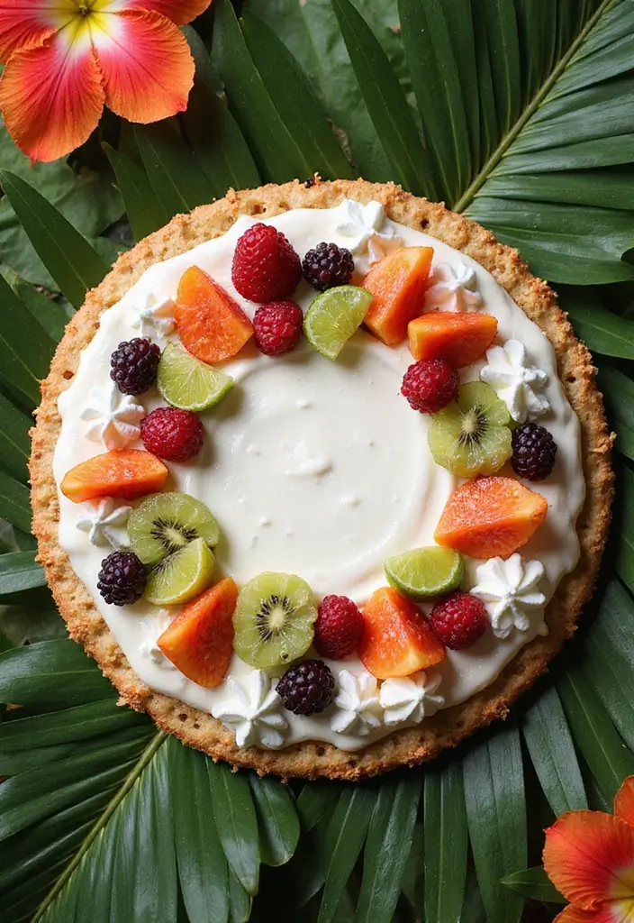 25 Outdoor Pizza Oven Dessert Recipes for Sweet Endings 83 25 Outdoor Pizza Oven Dessert Recipes for Sweet Endings 13. Coconut Cream Dessert Pizza