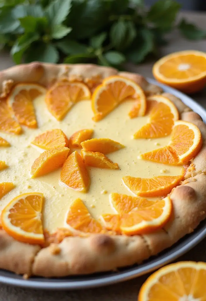 25 Outdoor Pizza Oven Dessert Recipes for Sweet Endings 112 25 Outdoor Pizza Oven Dessert Recipes for Sweet Endings 18. Orange Creamsicle Dessert Pizza