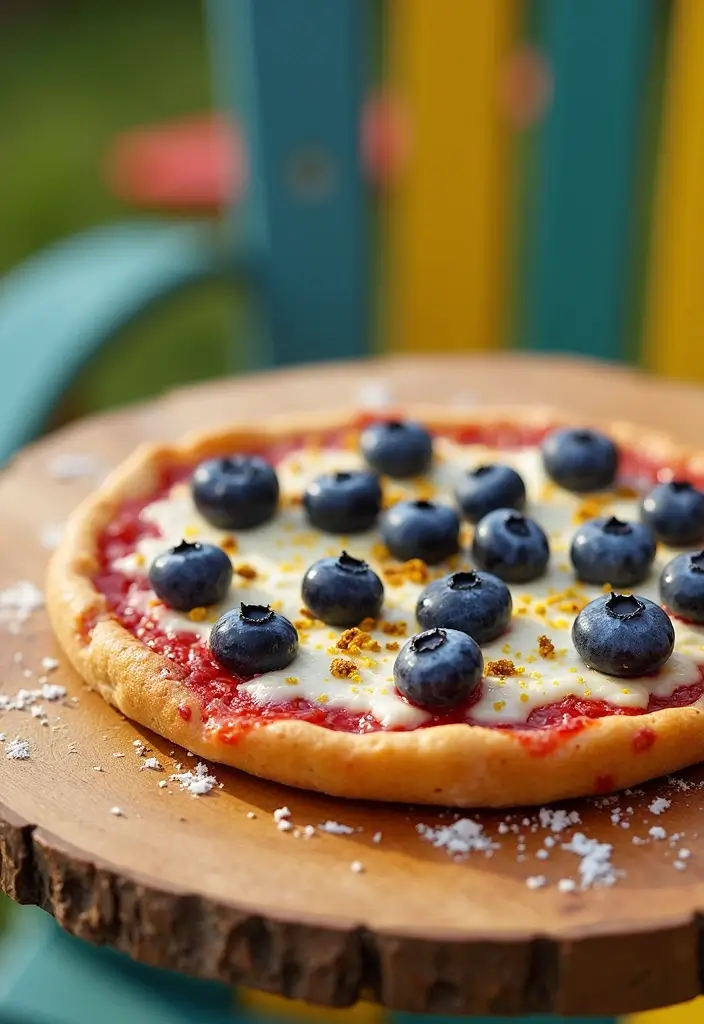 25 Outdoor Pizza Oven Dessert Recipes for Sweet Endings 36 25 Outdoor Pizza Oven Dessert Recipes for Sweet Endings 6. Blueberry Lemon Ricotta Pizza