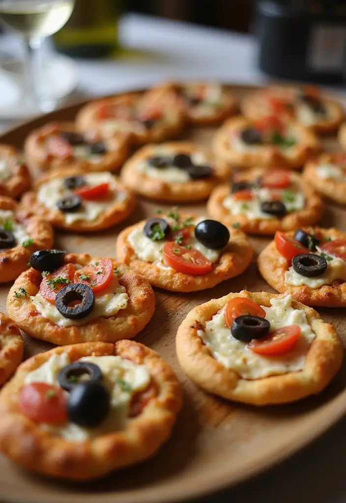 25 Pillsbury Mini Pizza Crust Recipes for Fun Party Snacks 69 25 Pillsbury Mini Pizza Crust Recipes for Fun Party Snacks - 11. Mediterranean Mini Pizzas