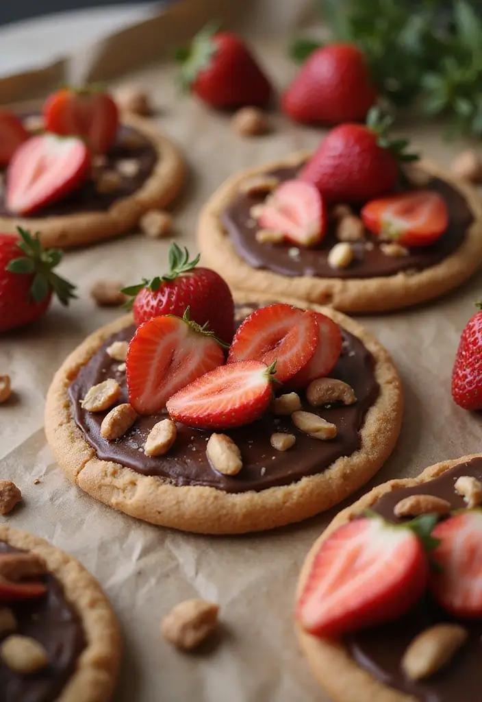 25 Pillsbury Mini Pizza Crust Recipes for Fun Party Snacks 109 25 Pillsbury Mini Pizza Crust Recipes for Fun Party Snacks - 17. Chocolate Hazelnut Mini Pizzas