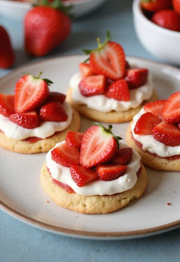 25 Pillsbury Mini Pizza Crust Recipes for Fun Party Snacks 142 25 Pillsbury Mini Pizza Crust Recipes for Fun Party Snacks - 22. Strawberry Shortcake Mini Pizzas