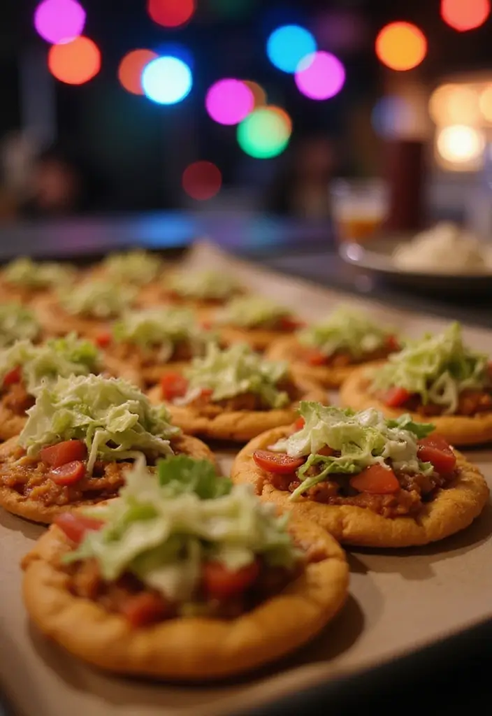 25 Pillsbury Mini Pizza Crust Recipes for Fun Party Snacks 36 25 Pillsbury Mini Pizza Crust Recipes for Fun Party Snacks - 6. Taco Mini Pizzas