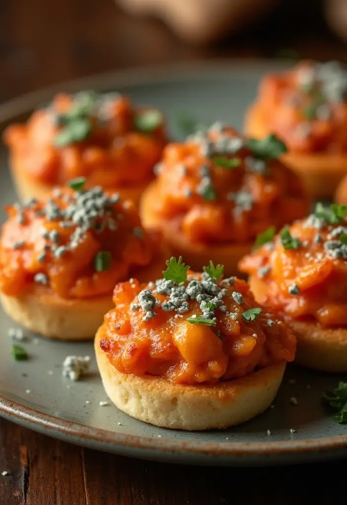 25 Pillsbury Mini Pizza Crust Recipes for Fun Party Snacks 43 25 Pillsbury Mini Pizza Crust Recipes for Fun Party Snacks - 7. Buffalo Chicken Mini Pizza