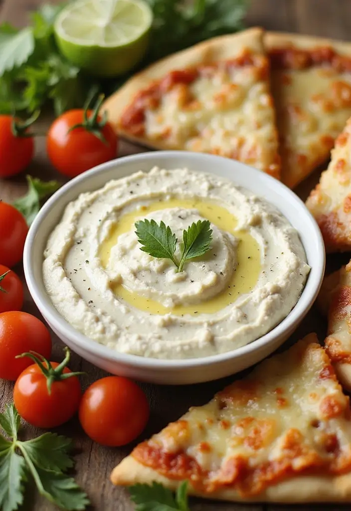 25 Pizza Dipping Sauce Recipes to Elevate Your Slice 1 25 Pizza Dipping Sauce Recipes to Elevate Your Slice - 1. Creamy Garlic Parmesan Dip