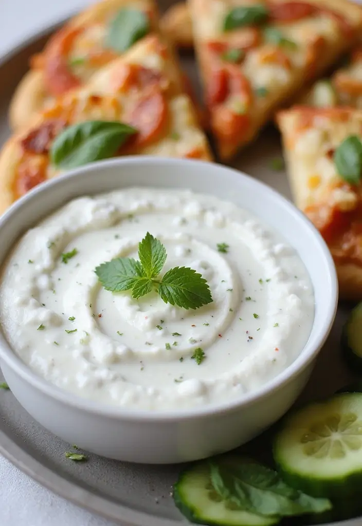 25 Pizza Dipping Sauce Recipes to Elevate Your Slice 74 25 Pizza Dipping Sauce Recipes to Elevate Your Slice - 12. Tzatziki Sauce