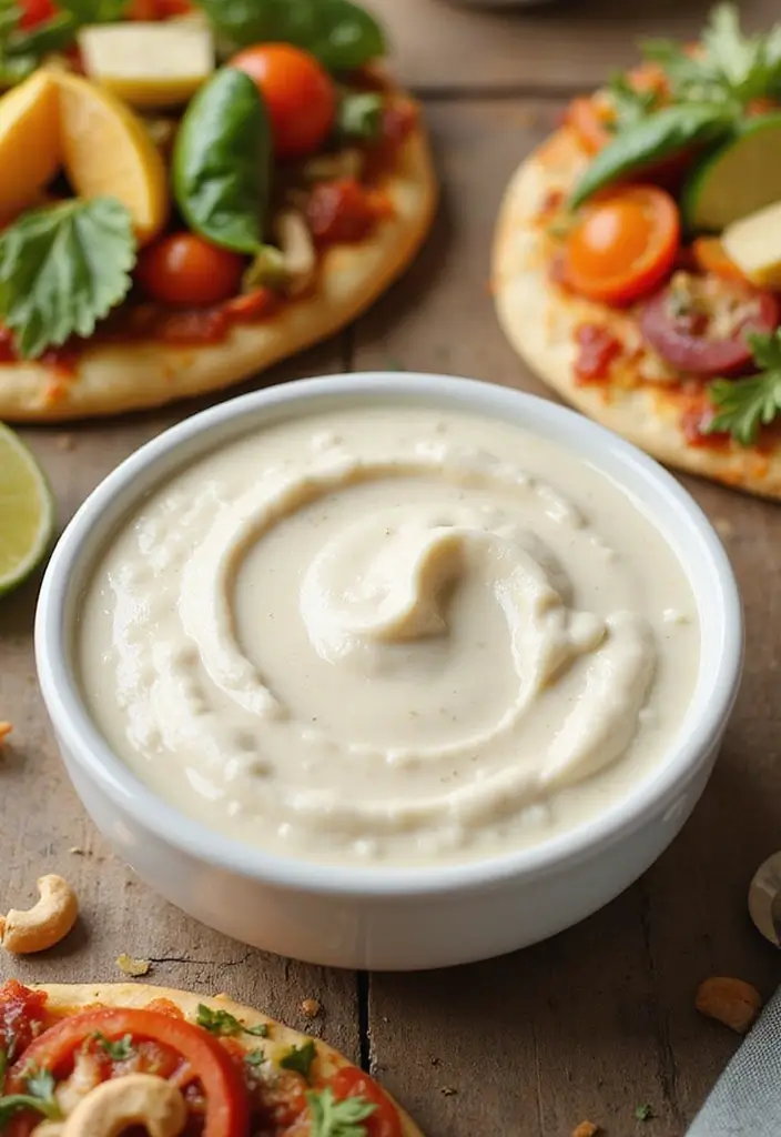 25 Pizza Dipping Sauce Recipes to Elevate Your Slice 109 25 Pizza Dipping Sauce Recipes to Elevate Your Slice - 17. Vegan Cashew Cream Sauce