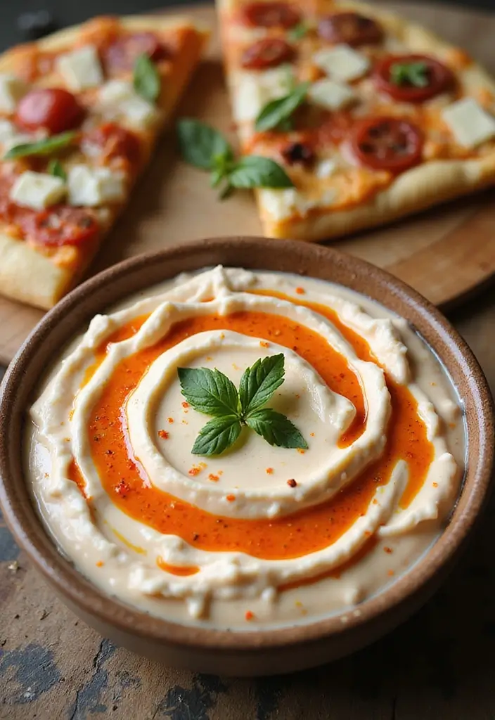 25 Pizza Dipping Sauce Recipes to Elevate Your Slice 114 25 Pizza Dipping Sauce Recipes to Elevate Your Slice - 18. Harissa Yogurt Sauce