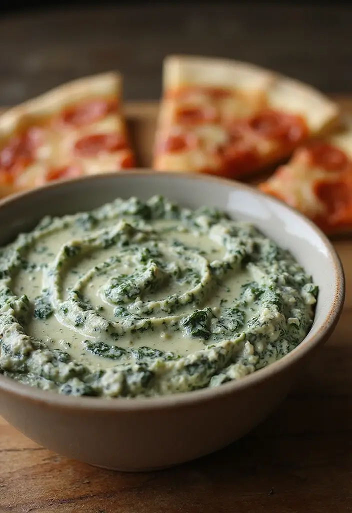 25 Pizza Dipping Sauce Recipes to Elevate Your Slice 152 25 Pizza Dipping Sauce Recipes to Elevate Your Slice - 24. Creamy Spinach Dip