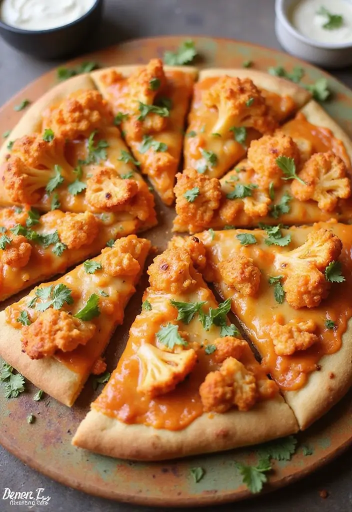 25 Pizza Dough Self Rising Flour Recipes That Are Simple and Delicious 74 25 Pizza Dough Self Rising Flour Recipes That Are Simple and Delicious - 14. Buffalo Cauliflower Pizza