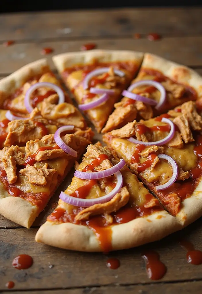 25 Pizza Dough Self Rising Flour Recipes That Are Simple and Delicious 13 25 Pizza Dough Self Rising Flour Recipes That Are Simple and Delicious - 3. BBQ Chicken Pizza