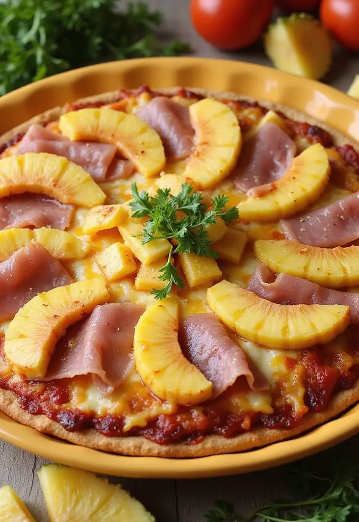 25 Pizza Dough Self Rising Flour Recipes That Are Simple and Delicious 37 25 Pizza Dough Self Rising Flour Recipes That Are Simple and Delicious - 7. Hawaiian Pizza with a Twist